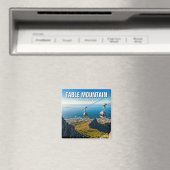 テーブルマウンテンアリエル索道南アフリカ マグネット (インサイチュ (食洗機))