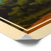 テーブルマウンテンケープタウン – 南アフリカV01 ポスター (角)