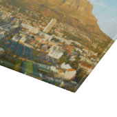 テーブルマウンテン付きケープタウンシティスケープ カッティングボード (角)