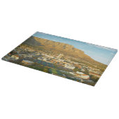 テーブルマウンテン付きケープタウンシティスケープ カッティングボード (角)