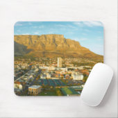 テーブルマウンテン付きケープタウンシティスケープ マウスパッド (マウス)