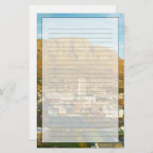 テーブルマウンテン付きケープタウンシティスケープ 便箋 (正面/裏面)