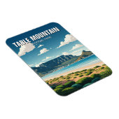 テーブルマウンテン国立公園南アフリカ マグネット (右側)