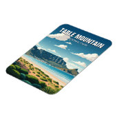 テーブルマウンテン国立公園南アフリカ マグネット (左側)