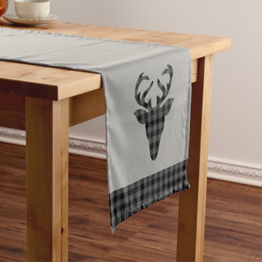 テーブルランナーのクリスマスプレイド ショートテーブルランナー (インサイチュ)