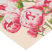 テーブルランナーのバラ色の存在量 ロングテーブルランナー (コーナー)