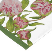 テーブルランナーの新芽の牡丹 ロングテーブルランナー (コーナー)