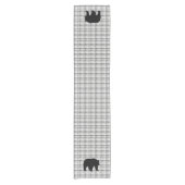 テーブルランナーグレープレイド&ベア ショートテーブルランナー (正面)