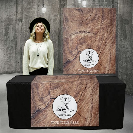 テーブルランナーバナービジネスモノグラム狩り タペストリー