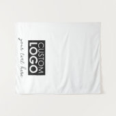 テーブルランナーバナービジネスロゴイベントスクリプト タペストリー (正面(横))