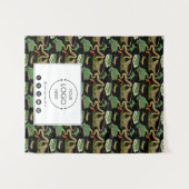 テーブルランナーバナービジネスロゴペット爬虫類 タペストリー (正面(横))