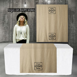 テーブルランナーバナービジネス2ロゴフェイククラフト タペストリー