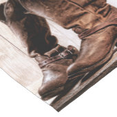 テーブルランナーブーツカントリー素朴な西部衣服バー ショートテーブルランナー (コーナー)