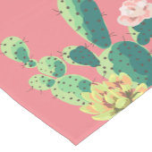 テーブルランナーボヘミアンサボテン多肉食デザートCa ショートテーブルランナー (コーナー)