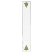 テーブルランナー – クリスマスツリー (正面)