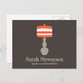 テーブルランプはがき ポストカード (正面/裏面)