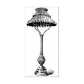 テーブルランプヴィンテージラバーアートスタンプ ラバースタンプ (インプリント)