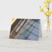 テーブルルームと織機プロジェクト カード (黄色い花)