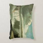 テーブルロックから見たナイアガラの滝 by John Vanderlyn アクセントクッション (正面(垂直))