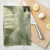 テーブルロックから見たナイアガラの滝 by John Vanderlyn キッチンタオル (四つ折り)