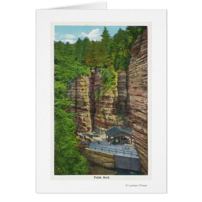 テーブルロックの表示 (正面)