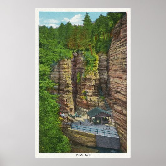 テーブルロックの表示 ポスター (正面)