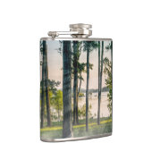 テーブルロックの霧の多い木 フラスク (右)