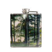 テーブルロックの霧の多い木 フラスク (裏面)