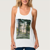 テーブルロックタンクトップで霧の多い木 タンクトップ (正面)