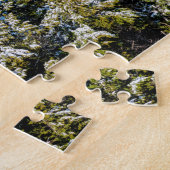 テーブルロックレイクで雪ダスティング ジグソーパズル (側面)