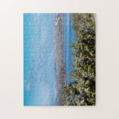 テーブルロックレイクで雪ダスティング ジグソーパズル (縦)