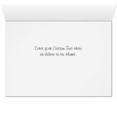 テーブルロックレイクグリーティングカードで雪ダスティング (内部横(下))