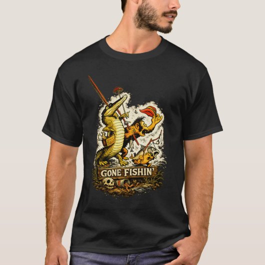 テーブルロック湖 Tシャツ (正面)