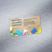 テーブル上の供給のクリーニング マグネット名刺 (インサイチュ)
