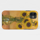 テーブル上の花瓶のひまわり2 Case-Mate iPhoneケース (裏面(横))