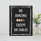 テーブル上の踊りを除く (スタンド正面)