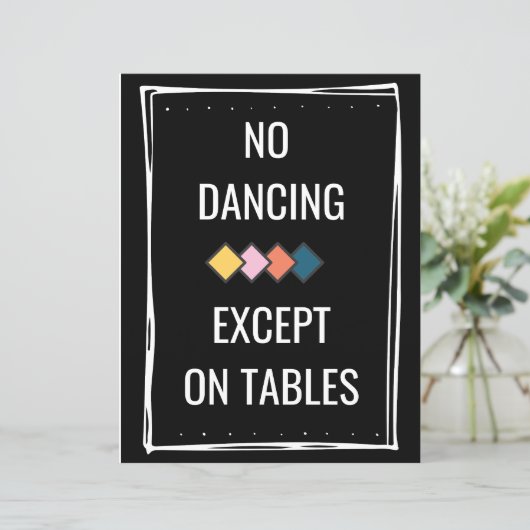 テーブル上の踊りを除く (スタンド正面)