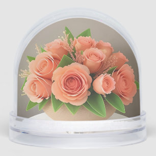 テーブル上エレガントのガラスボトルのサンゴバラ