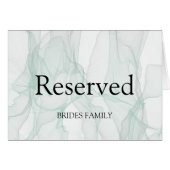 テーブル予約された大理石の背景 (正面横)