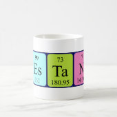 テーブル名の重複のデステージ コーヒーマグカップ (中央)