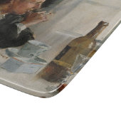 テーブル失ったに考え人が座った カッティングボード (角)