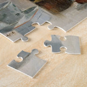 テーブル失ったに考え人が座った ジグソーパズル (側面)