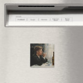 テーブル失ったに考え人が座った マグネット (インサイチュ (食洗機))