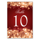 テーブル数きらめくなライト金ゴールド テーブルナンバー (裏面)