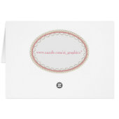 テーブル数カードを結婚する宝石、花及び箱 (裏面横)