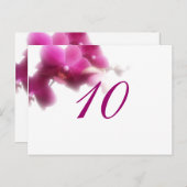 テーブル番号はがき ポストカード (正面/裏面)