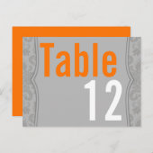 テーブル番号カードグモダンレーダマスクレースプリント ポストカード (正面/裏面)