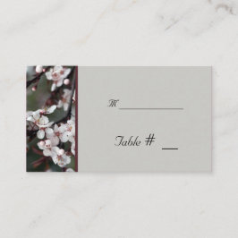 テーブル番号カード(披露宴アドレス) エンクロージャーカード