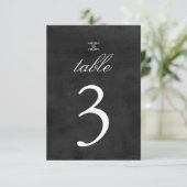 テーブル番号カード | 黒板 招待状 (スタンド正面)