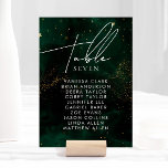 テーブル番号ダークウォーターカラーグリーンマジカルゴールデン テーブルナンバー<br><div class="desc">テーブル番号ダークウォーター色グリーンマジカルゴールデン。一致する項目が使用可能。</div>